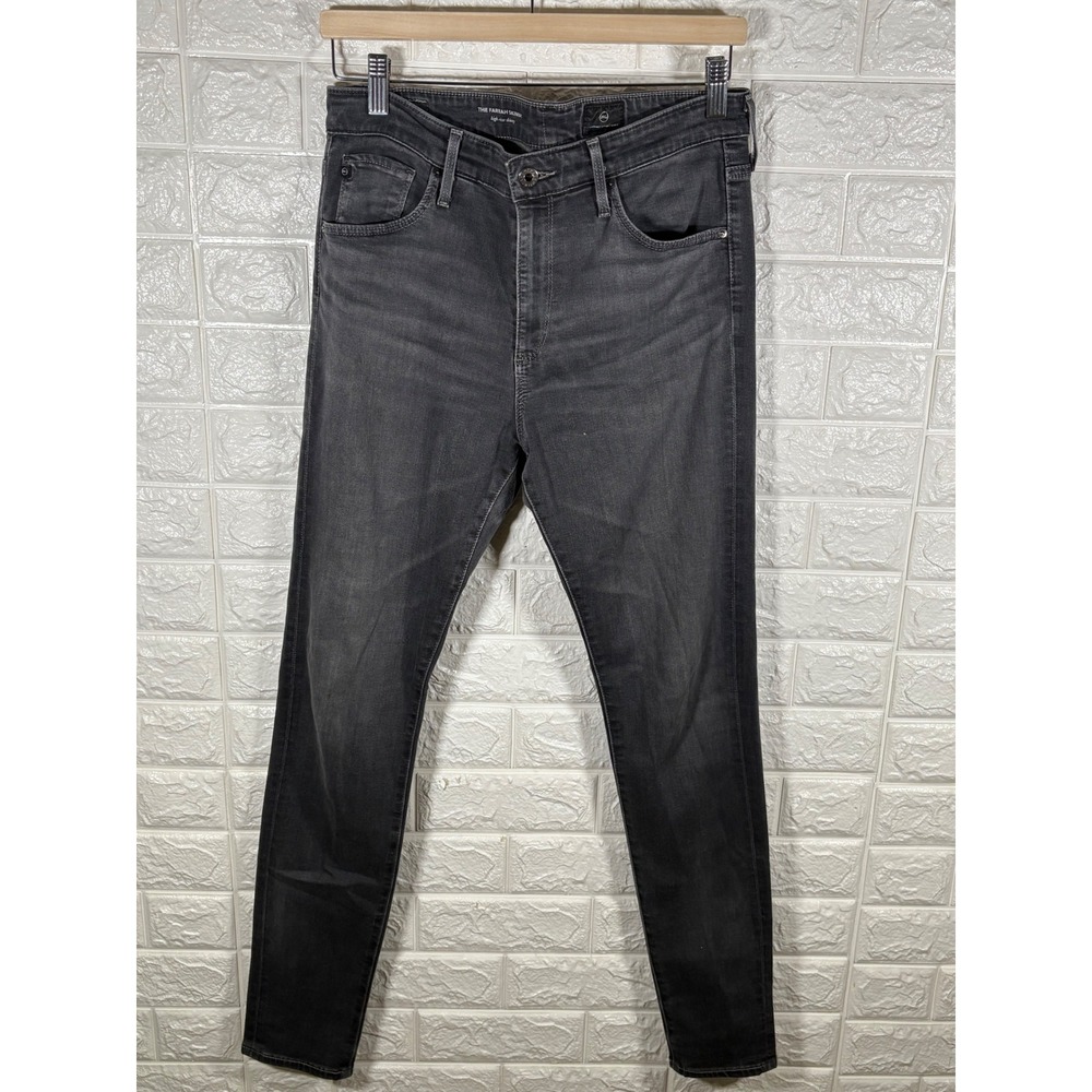 AG Adriano Goldschmied Women's Skinny Jeans in Dark Gray